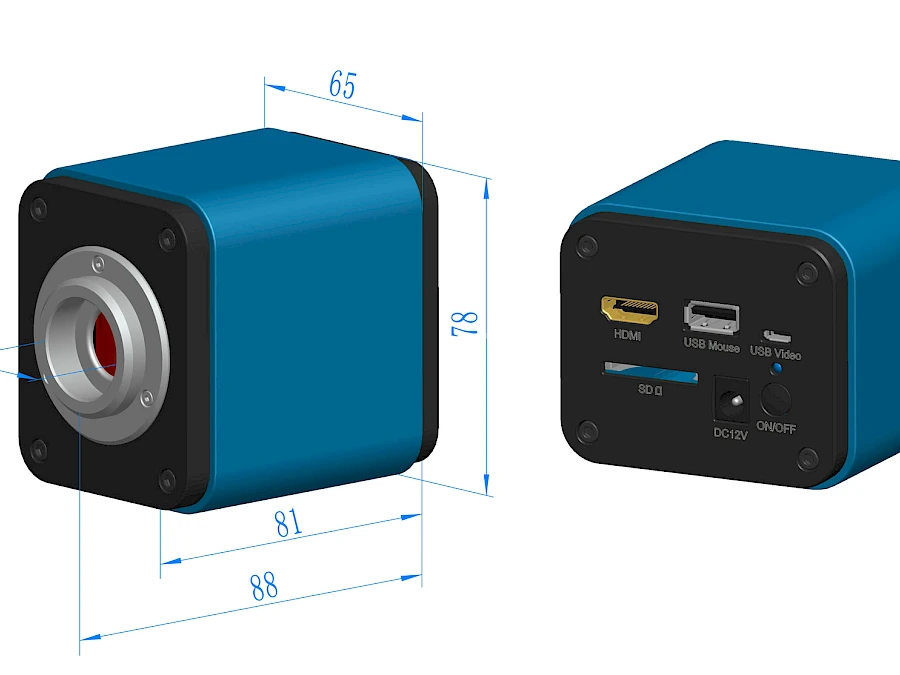 Dimension of ALPHA1080 Series