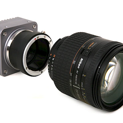 BigEye with F-mount+Lens