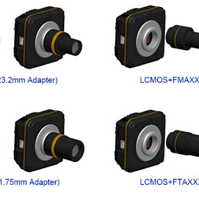Extension of LCMOS with Microscope or Telescope Adapter