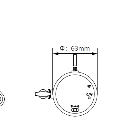 Dimension of MC500W-G1