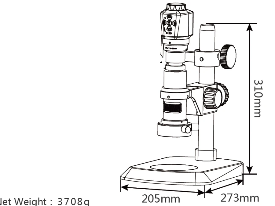 Dimension of HC51-H