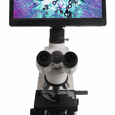 Front View of Zeiss Microscope+XCAMSeries Camera and TPHD1080PA