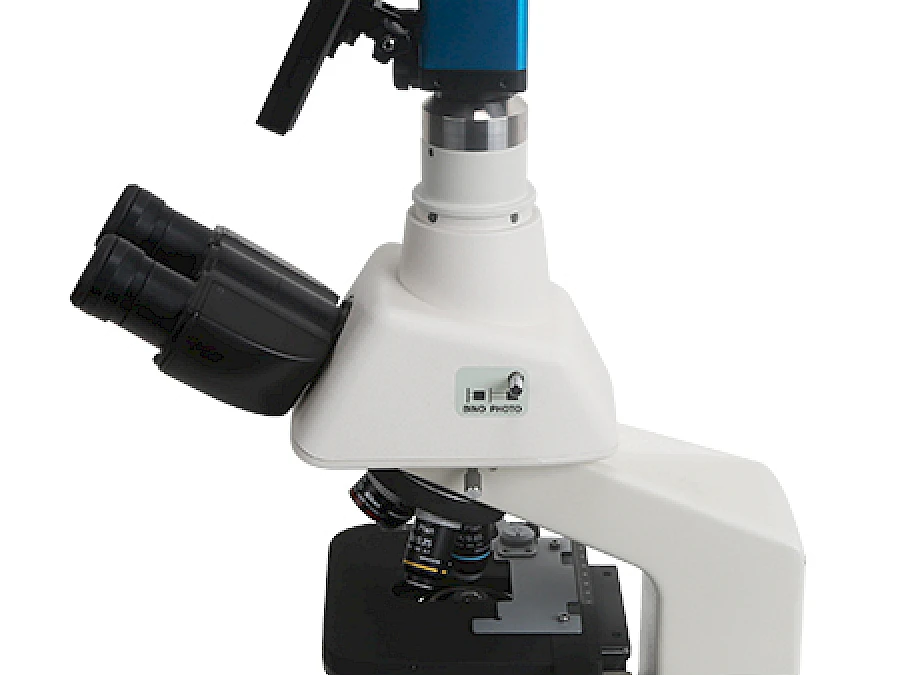 Side View of Nikon Microscope+XCAMSeries Camera and TPHD1080PA