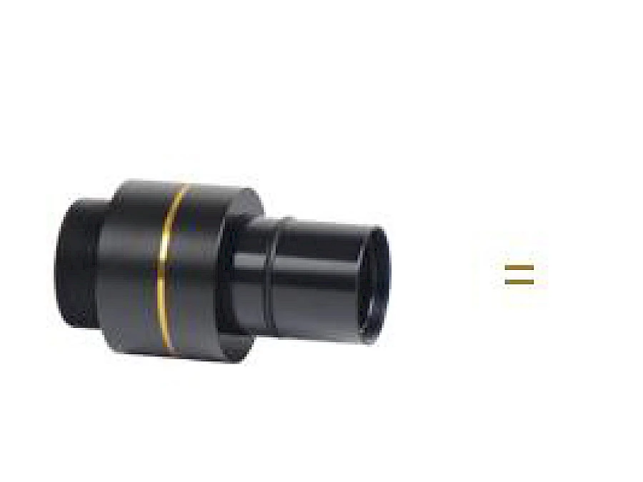 23.2mm Eyepiece to C-mount Fixed Microscope Eyepiece Adapter