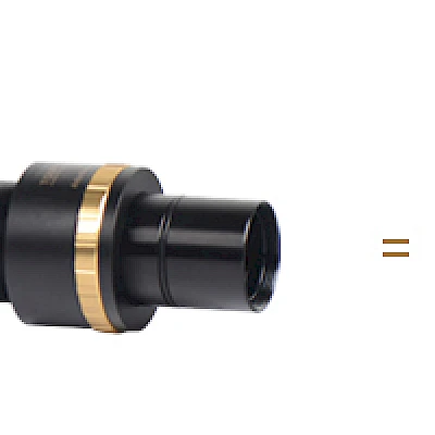 23.2mm Eyepiece to C-mount Adjustable Microscope Eyepiece Adapter