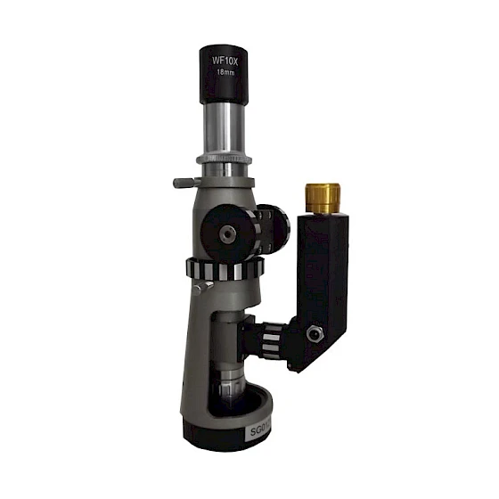 BJ-A Portable Metallurgical Microscope with Eyepiece (10X、12.5X) & Magnetic Base