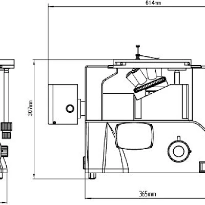 Dimension of VM3000BDDIC
