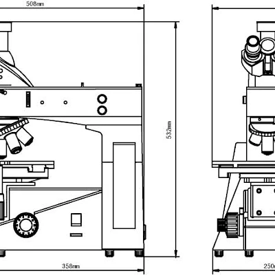Dimension of VM4800DIC