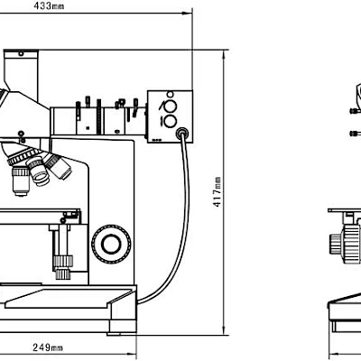 Dimension of VM2200M Series