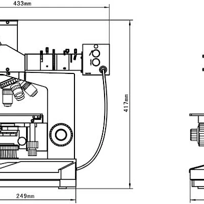 Dimension of VM2020M Series