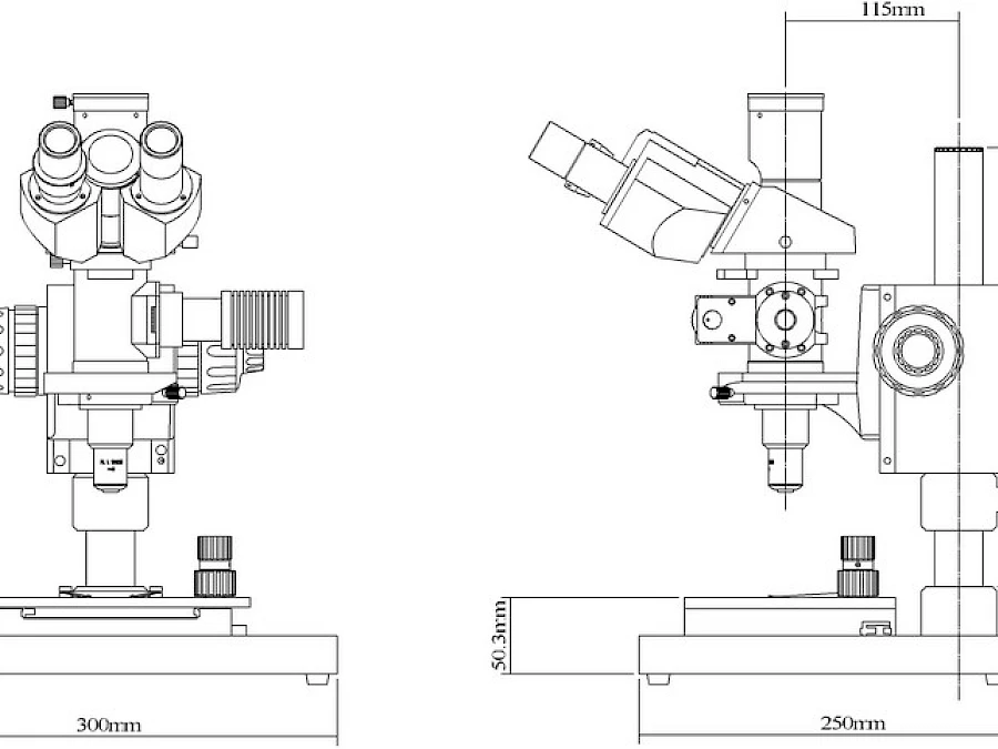 Dimension of VM5500