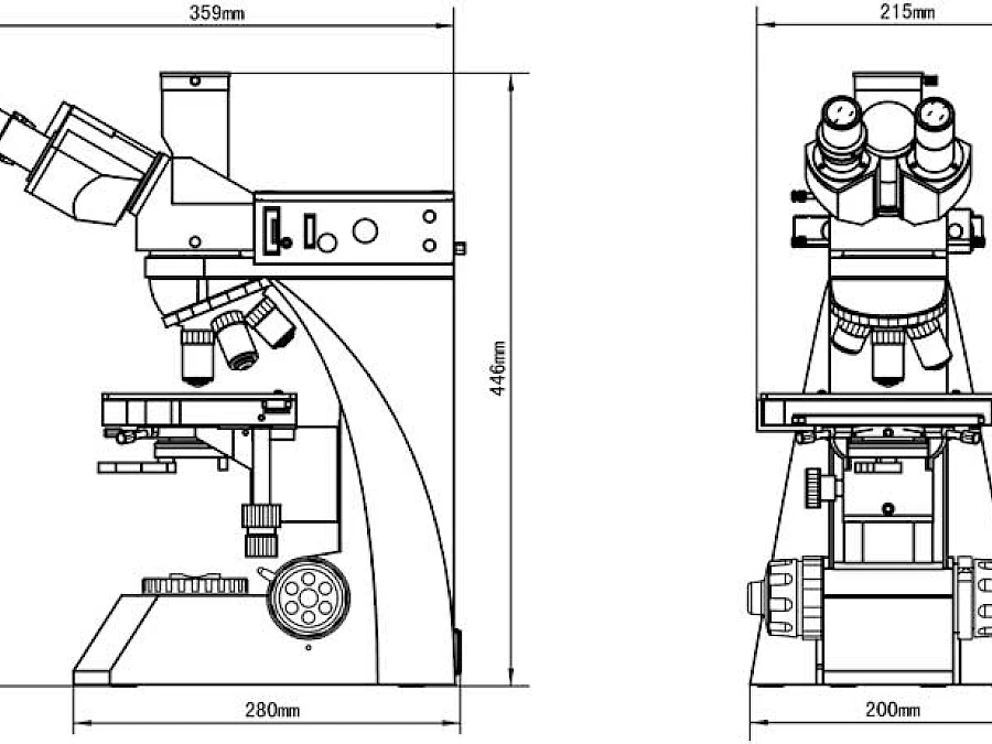 Dimension of VM4550