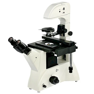VMB300I 100X-400X Binocular Inverted Biological Microscope with Infinity Optical System image 1