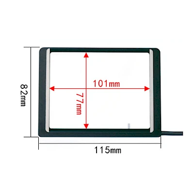 The Size of the HS101's Glass