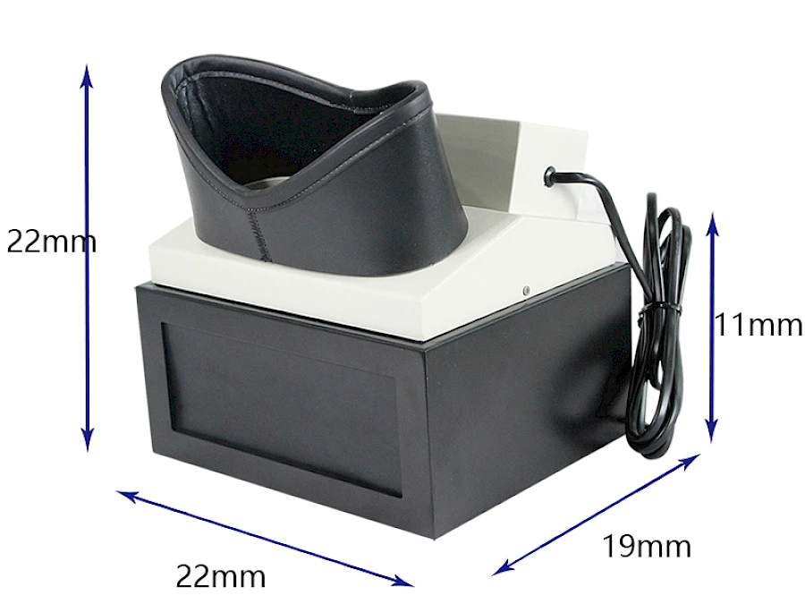 Size of FUV-4D Gem UV Light Lamp