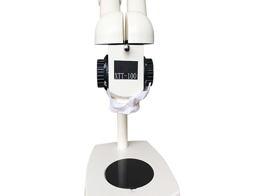 Front View of XTT-100 Stereo Microscope
