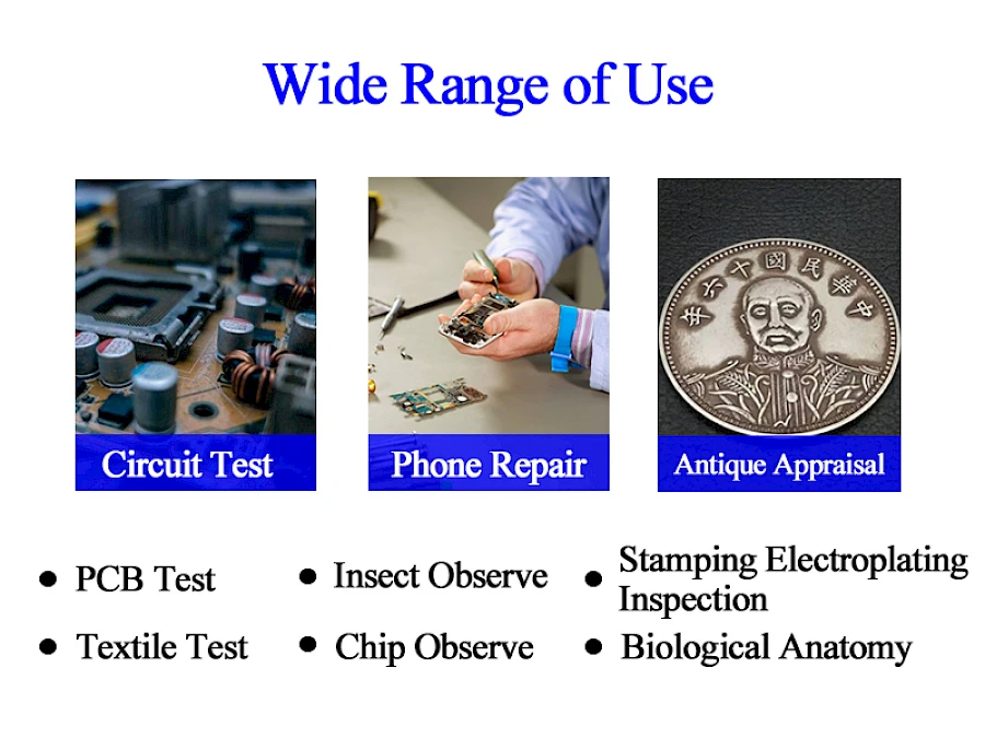 Application of HVS-15AF Video Stereo Microscope