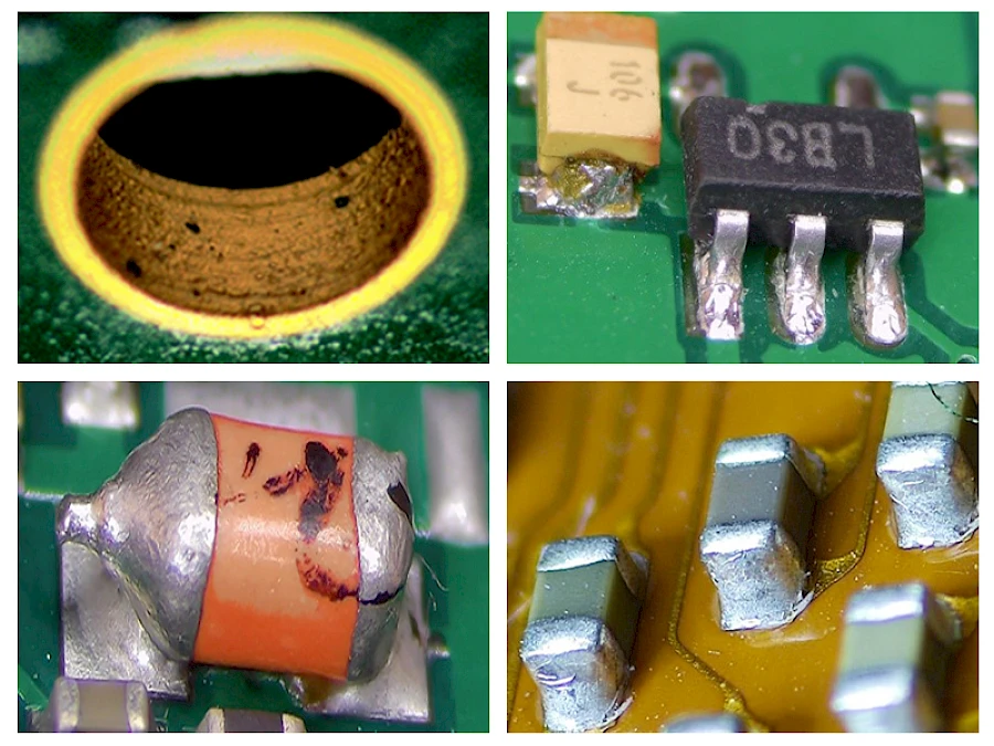 Samples Captured by ATE-5 3D Manual Stereo Microscope
