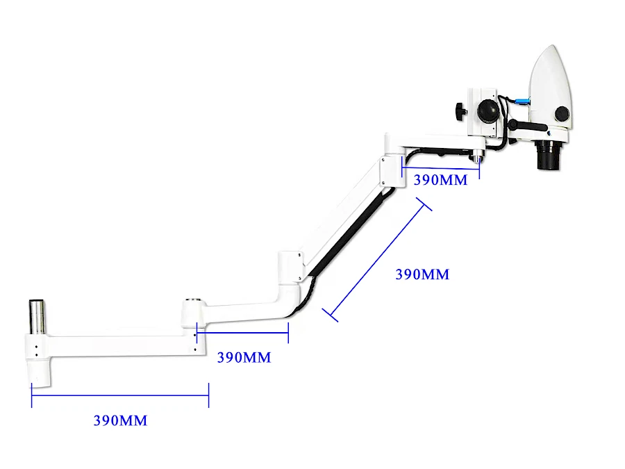 Size of VMS105CD Arm Mounting