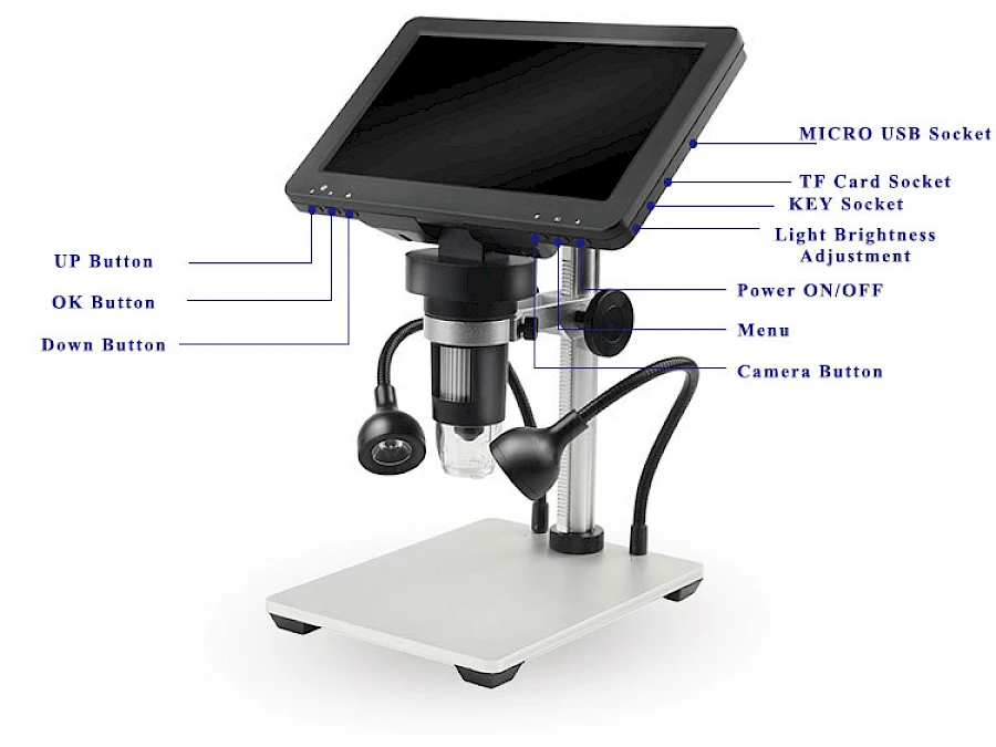 Structure of DM9 Digital Microscope