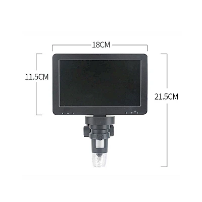 Size of DM9 Digital Microscope