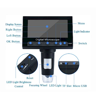 Structure of DM4 Digital Microscope