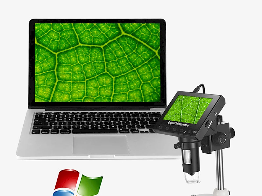 DM3 Digital Microscope with its connected PC