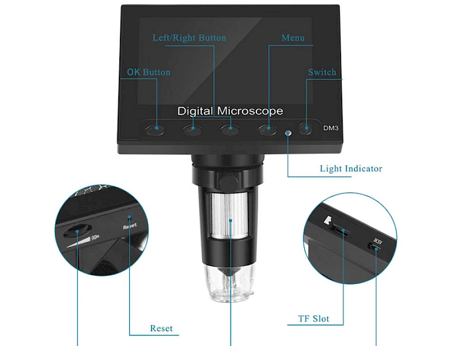 Structure of DM3 Digital Microscope