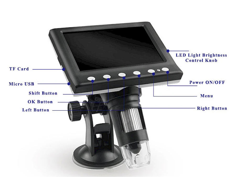 Structure of DM7 Digital Microscope