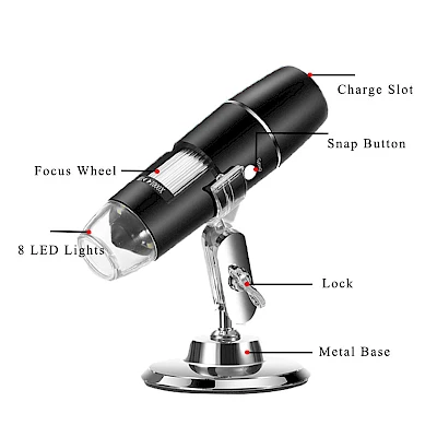 Structure of W04 Digital Microscope
