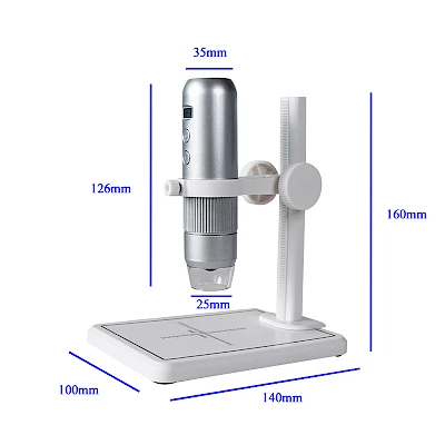 Size of MS4 Digital Microscope
