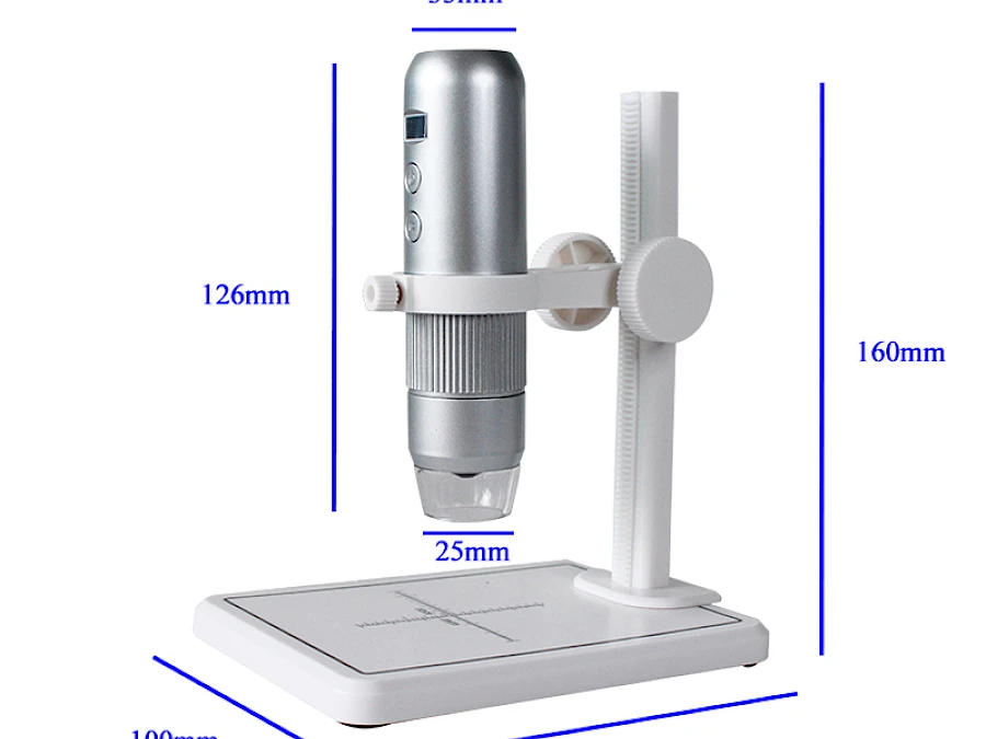Size of MS4 Digital Microscope