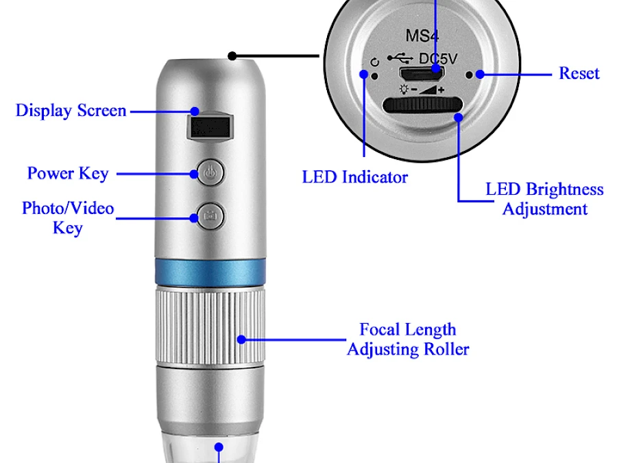 Structure of MS4 Digital Microscope