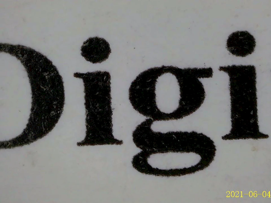 Real Image Captured by MS2 Digital Microscope