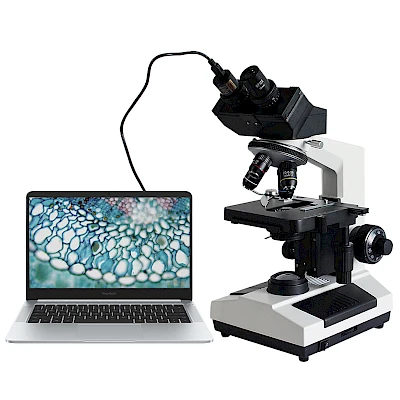 BL-107 with its connected Eyepiece Camera