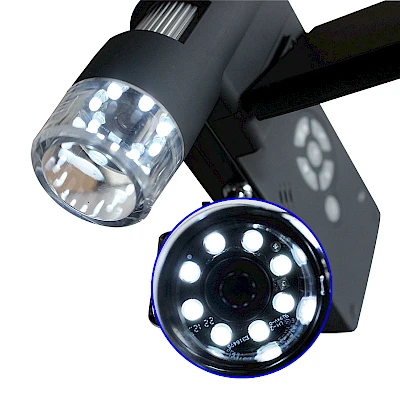 8 LEDs Light Source of JT39 Digital Microscope