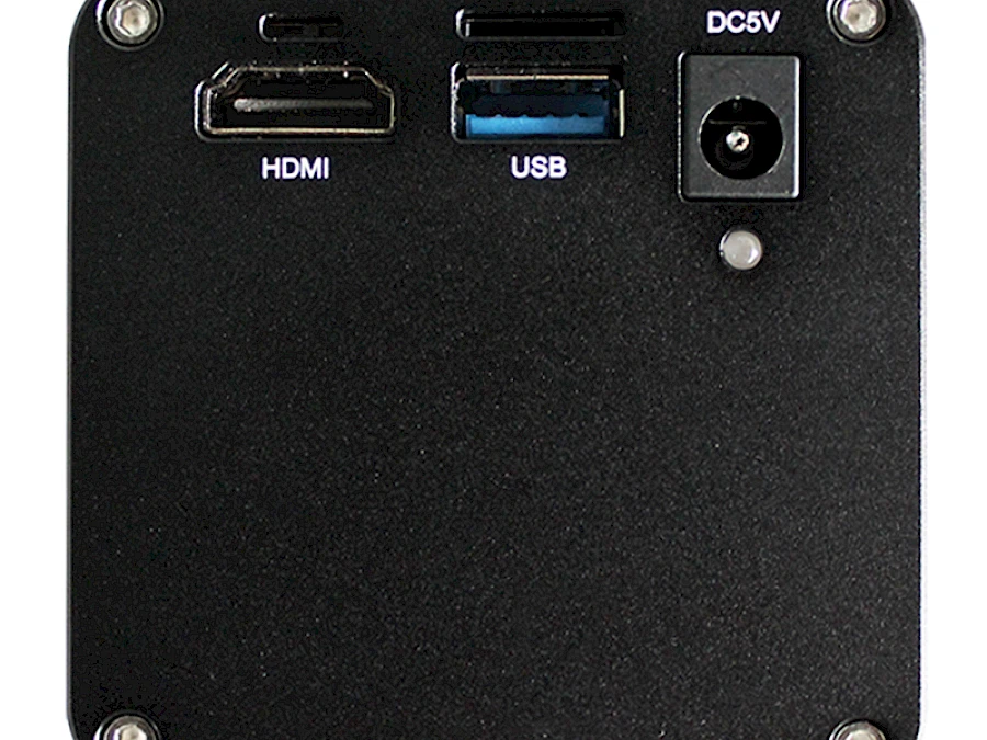 The Back of AFCUH Auto Focus Microscope Camera
