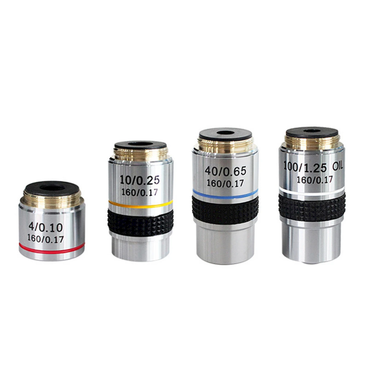 195mm Achromatic Biological Microscope Objective Lens