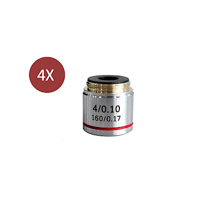 4X 195mm Achromatic Objective Lens