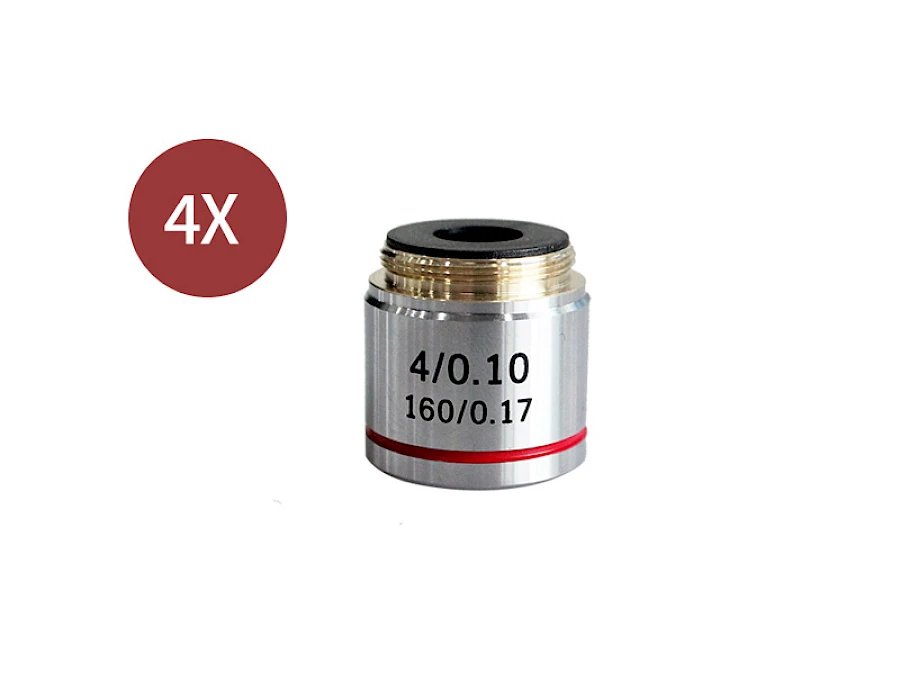 4X 195mm Achromatic Objective Lens
