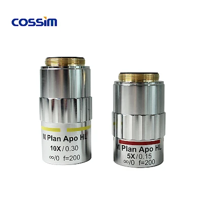 5X &amp; 10X Infinity APO Plan Achromatic Metallurgical Microscope Objectives