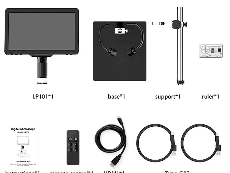 Packing List of LP101