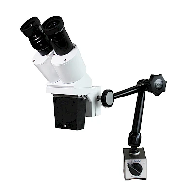 VMS303 Industrail Stereo Microscope with Magnetic Base &amp; Flexible Arm