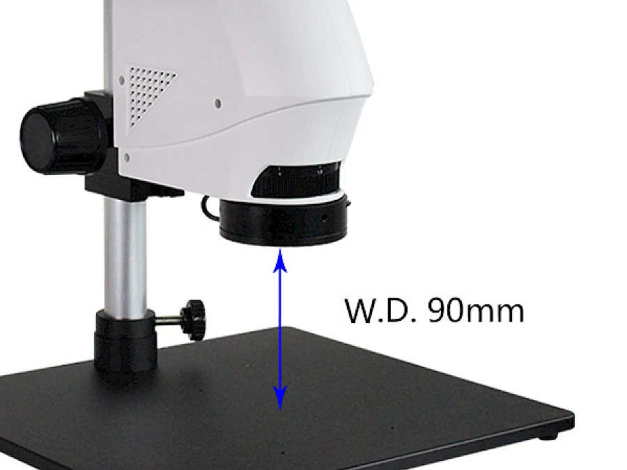 Working Distance of HVS-300P