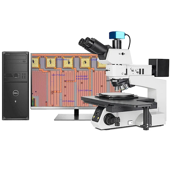 CM80BD Scientific Grade Metallurgical Microscope with 8-inch Stage for Polymer Materials
