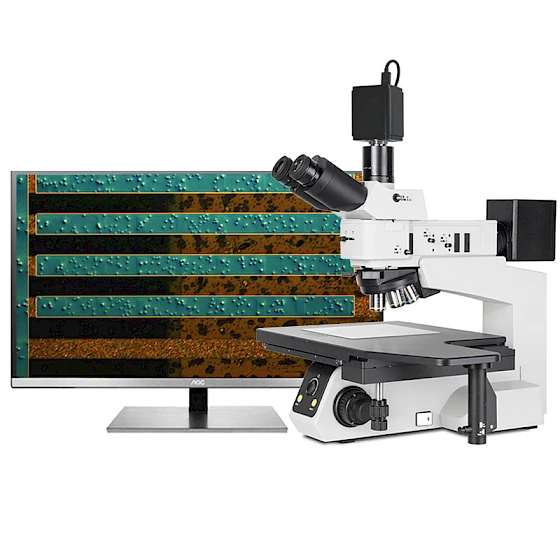 CM80BD-AF Electric Scientific Metallurgical Microscope with DIC System