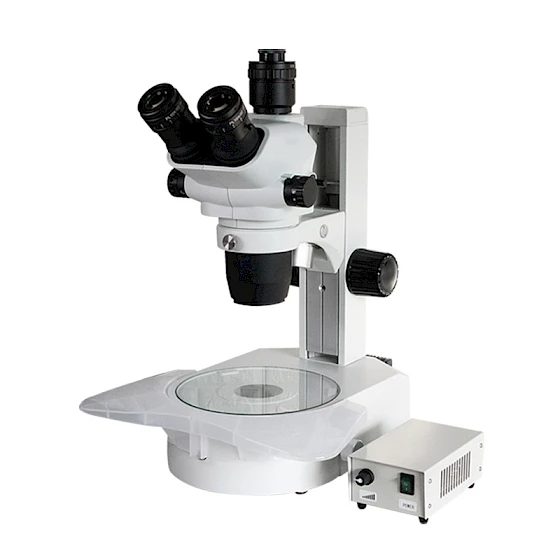 TW870A High Grade Digital Dissecting Laboratory Stereo Microscope Track Microscope Stand With Transmitted Light