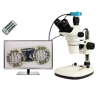 HD1600 with its connected Stereo Microscope