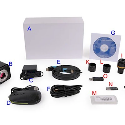 Packing List of XCAMTOP4K
