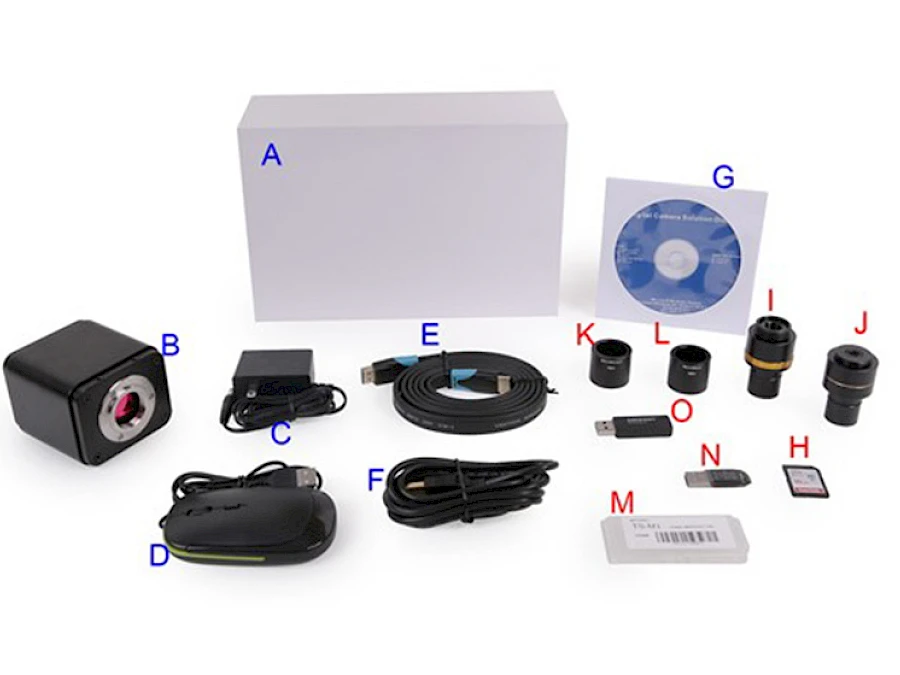 Packing List of XCAMTOP4K